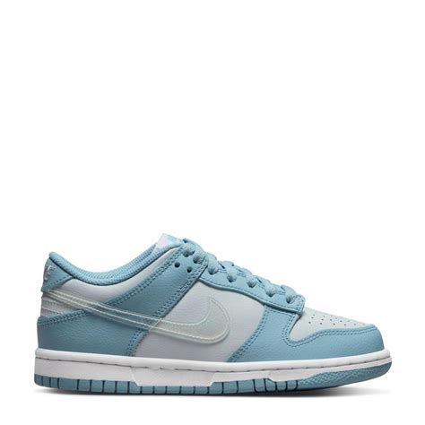 nike dunk low grijs wit